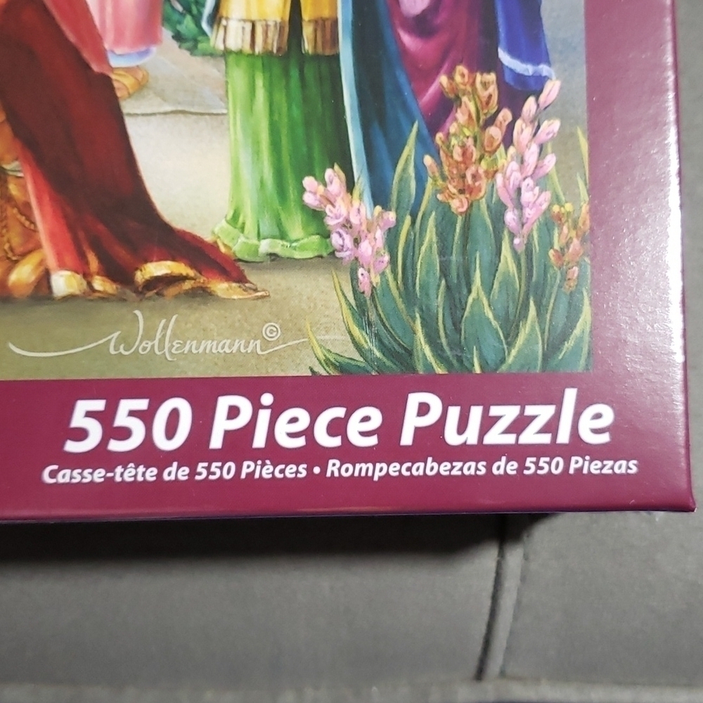 NEW- Magi at the Manger 550 Piece Puzzle - Picture 3 of 4